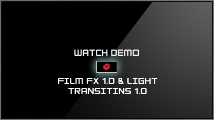 Luca's Light Leak effects and other light transitions